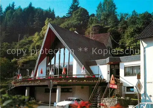 AK / Ansichtskarte Pottenstein Oberfranken Cafe Mager  Kat. Pottenstein