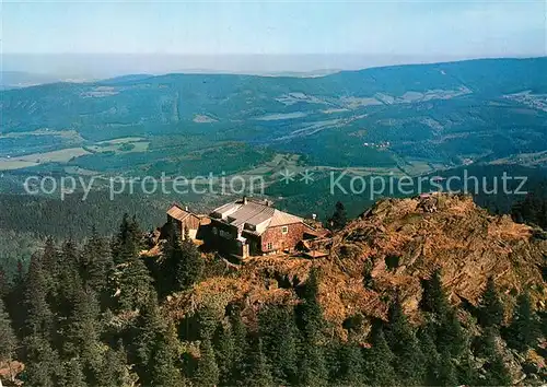 AK / Ansichtskarte Lam Oberpfalz Schutzhaus auf dem Grossen Osser  Kat. Lam