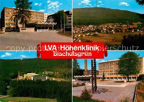 AK / Ansichtskarte Bischofsgruen LVA Hoehenklinik  Kat. Bischofsgruen