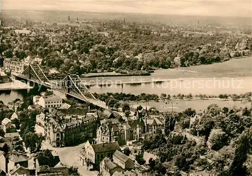 AK / Ansichtskarte Dresden Blick von Oberloschwitz Kat. Dresden Elbe