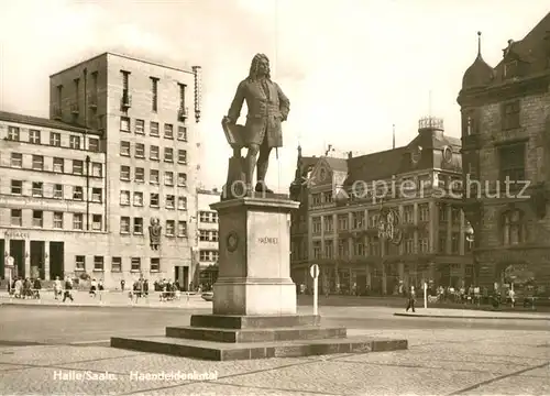 AK / Ansichtskarte Halle Saale Haendeldenkmal Kat. Halle