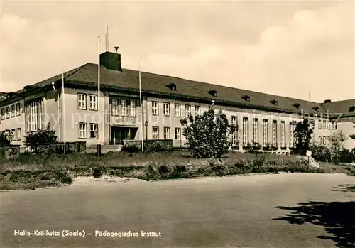 AK / Ansichtskarte Kroellwitz Halle Saale Paedagogisches Institut Kat. Halle