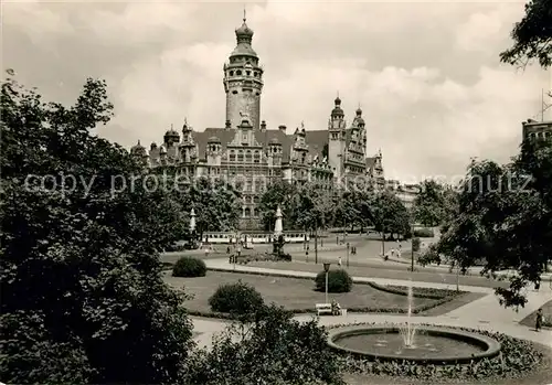 AK / Ansichtskarte Leipzig Neues Rathaus Kat. Leipzig