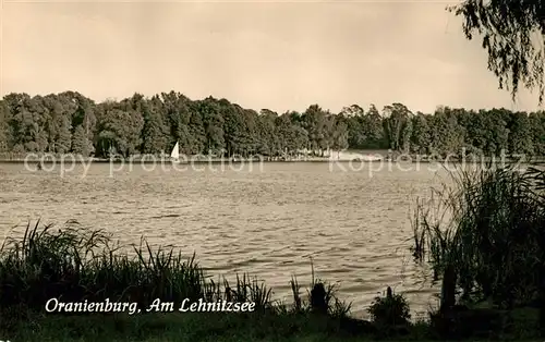 AK / Ansichtskarte Oranienburg Lehnitzsee Kat. Oranienburg