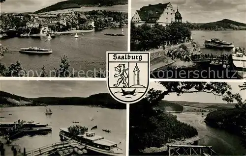 AK / Ansichtskarte Saalburg Saale Hafen  Kat. Saalburg Ebersdorf