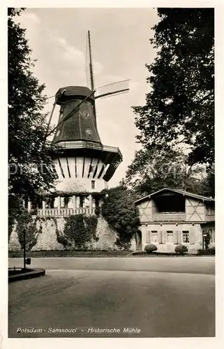 AK / Ansichtskarte Potsdam Sanssouci Historische Muehle Kat. Potsdam