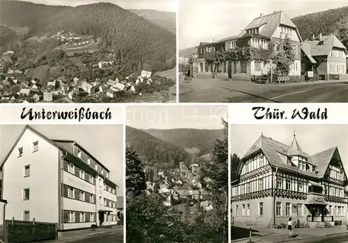 AK / Ansichtskarte Unterweissbach Panorama Ortsansichten Kat. Unterweissbach
