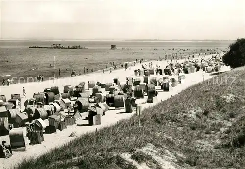 AK / Ansichtskarte Heringsdorf Ostseebad Usedom Strand Kat. Heringsdorf