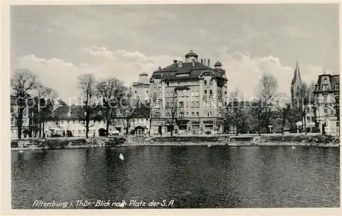 AK / Ansichtskarte Altenburg Thueringen Blick nach Platz der S. A. Kat. Altenburg