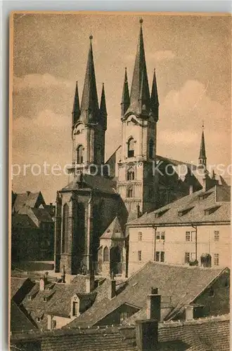 AK / Ansichtskarte Eger Tschechien St Niklaskirche
