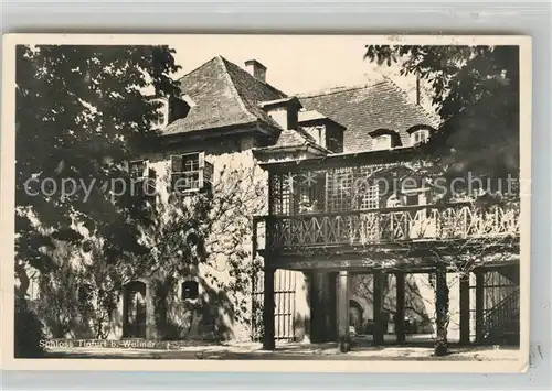 AK / Ansichtskarte Weimar Thueringen Schloss Tiefurt Kat. Weimar