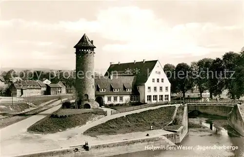 AK / Ansichtskarte Holzminden Weser Jugendherberge Turm Kat. Holzminden