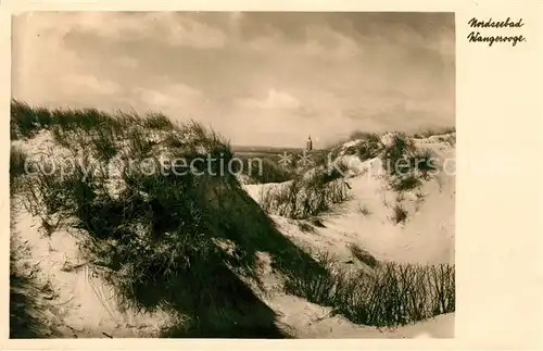 AK / Ansichtskarte Wangerooge Nordseebad Duenen Kat. Wangerooge