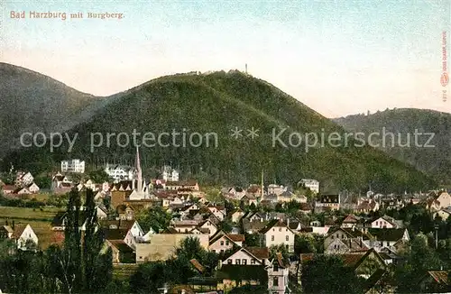 AK / Ansichtskarte Bad Harzburg mit Burgberg Kat. Bad Harzburg