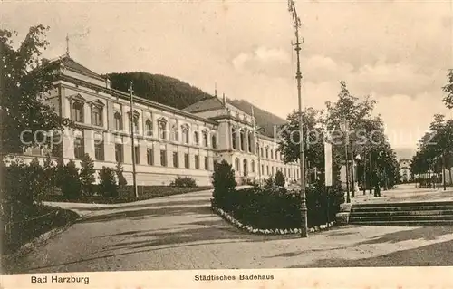 AK / Ansichtskarte Bad Harzburg Badehaus Kat. Bad Harzburg