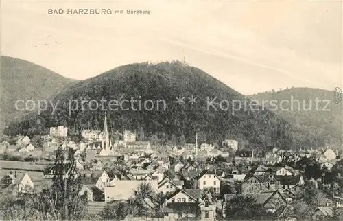 AK / Ansichtskarte Bad Harzburg mit Burgberg Kat. Bad Harzburg