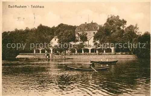 AK / Ansichtskarte Bad Nauheim Teichhaus Kat. Bad Nauheim