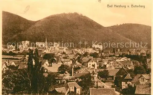 AK / Ansichtskarte Bad Harzburg Blick vom Butterberg Kat. Bad Harzburg