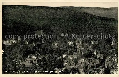 AK / Ansichtskarte Bad Harzburg Blick vom Burgberg Kat. Bad Harzburg