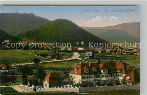 AK / Ansichtskarte Bad Harzburg Blick vom Butterberge Kat. Bad Harzburg