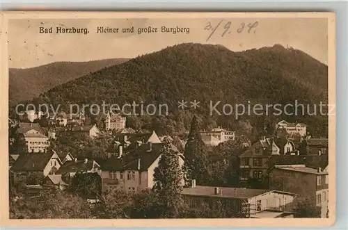 AK / Ansichtskarte Bad Nauheim Kleiner und grosser Burgberg  Kat. Bad Nauheim