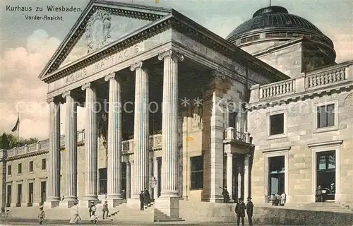 AK / Ansichtskarte Wiesbaden Kurhaus  Kat. Wiesbaden