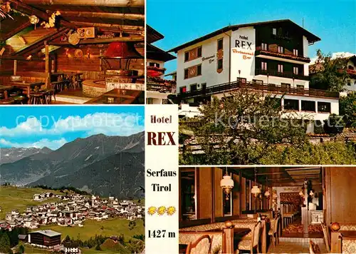 AK / Ansichtskarte Serfaus Tirol Hotel Rex  Kat. Serfaus