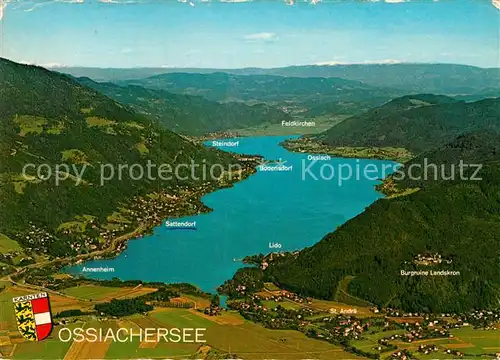 AK / Ansichtskarte Ossiachersee Fliegeraufnahme  Kat. Ossiach