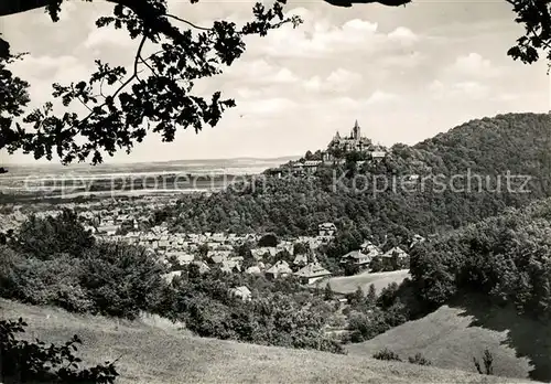 AK / Ansichtskarte Wernigerode Harz mit Schloss Kat. Wernigerode
