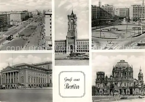 AK / Ansichtskarte Berlin Dom Staatsoper Alexanderplatz Kat. Berlin