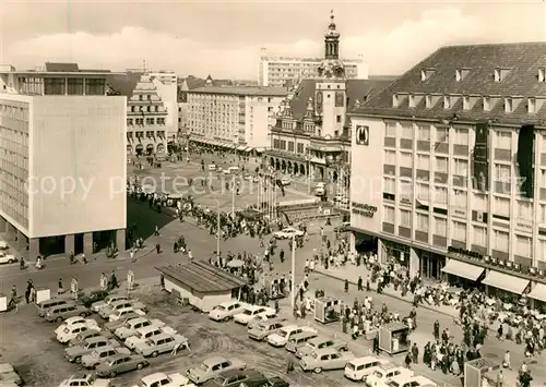 AK / Ansichtskarte Leipzig Marktplatz Kat. Leipzig