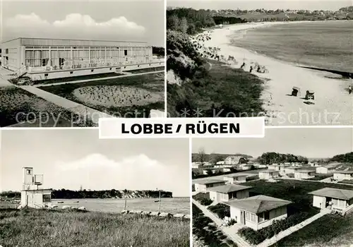 AK / Ansichtskarte Lobbe Middelhagen Ruegen Ferienheim Strand  Kat. Middelhagen Ruegen