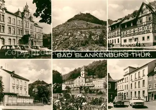 AK / Ansichtskarte Bad Blankenburg FDGB Erholungsheime Magnus Poser Albert Haehnel Greifenstein Kat. Bad Blankenburg
