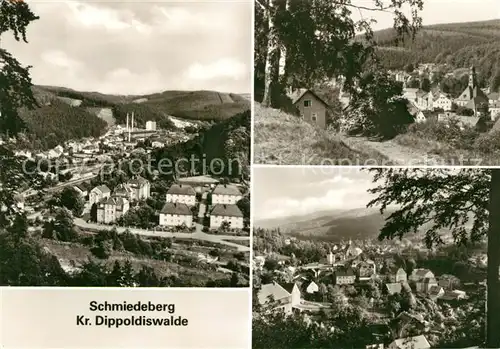 AK / Ansichtskarte Schmiedeberg  Dippoldiswalde Panoramen