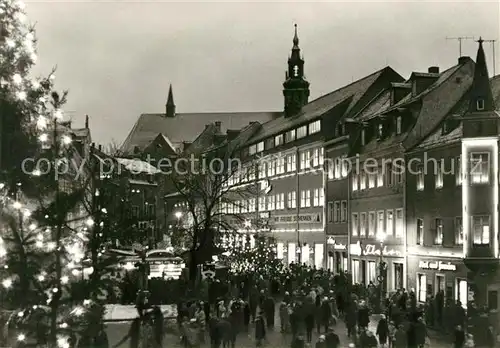 AK / Ansichtskarte Schneeberg Erzgebirge Weihnachtsmarkt Kat. Schneeberg