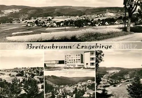 AK / Ansichtskarte Breitenbrunn Erzgebirge Panoramen Kat. Breitenbrunn Erzgebirge