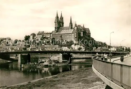 AK / Ansichtskarte Meissen Elbe Sachsen Albrechtsburg Dom Kat. Meissen