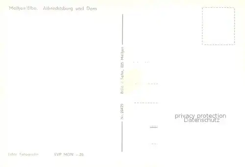 AK / Ansichtskarte Meissen Elbe Sachsen Albrechtsburg Dom Kat. Meissen