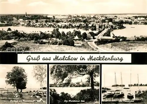 AK / Ansichtskarte Malchow Panorama Kat. Malchow Mecklenburg