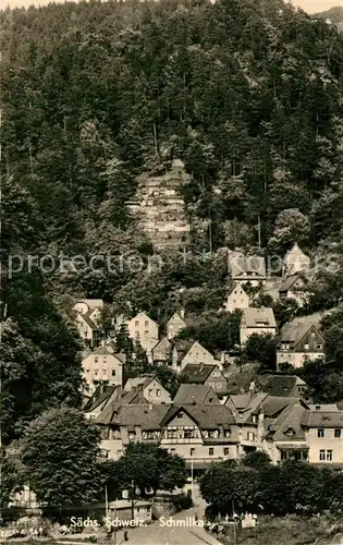 AK / Ansichtskarte Schmilka Teilansicht Kat. Bad Schandau