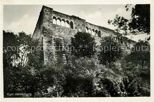 AK / Ansichtskarte Eger Tschechien Kaiserburg Ruine