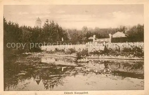 AK / Ansichtskarte Konopiste Tschechien Zamek Schloss Kat. Tschechische Republik