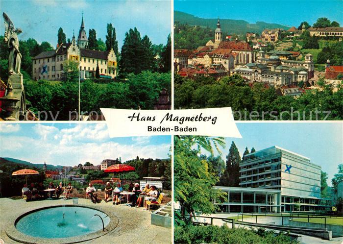Ak Ansichtskarte Baden Baden Haus Magnetberg Kat Baden Baden Nr