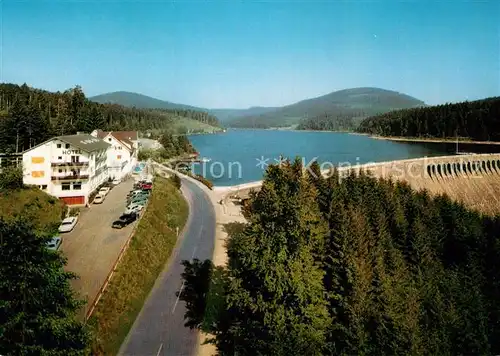 AK / Ansichtskarte Forbach Baden Schwarzenbach Talsperre Schwarzenbachhotel  Kat. Forbach