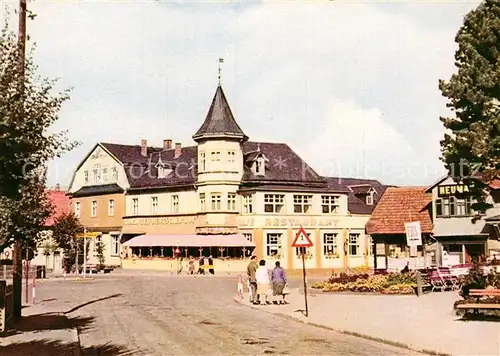 AK / Ansichtskarte Tabarz Kurhotel Deutscher Hof  Kat. Tabarz Thueringer Wald