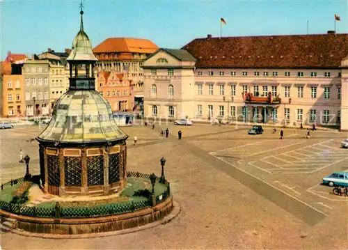 AK / Ansichtskarte Wismar Mecklenburg Marktplatz