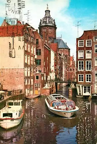 AK / Ansichtskarte Amsterdam Niederlande Oudezijds Kolk Kat. Amsterdam