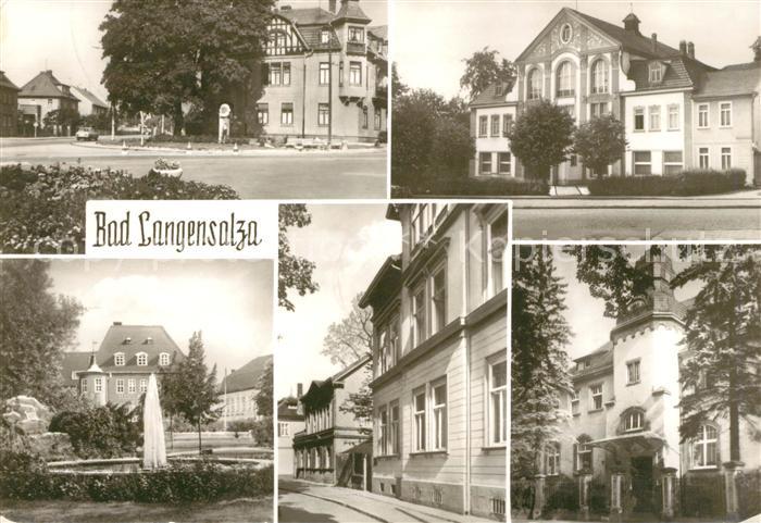 Bad Langensalza Schwefelbad Kulturhaus Drei Tuerme Blick Kat. Bad ...