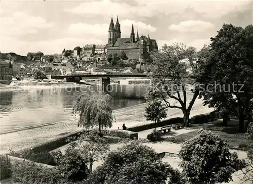 AK / Ansichtskarte Meissen Elbe Sachsen Burg Kat. Meissen