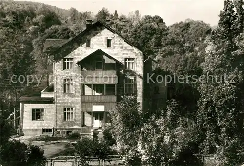 AK / Ansichtskarte Schnepfenthal Erholungsheim Haus Waldblick  Kat. Waltershausen
